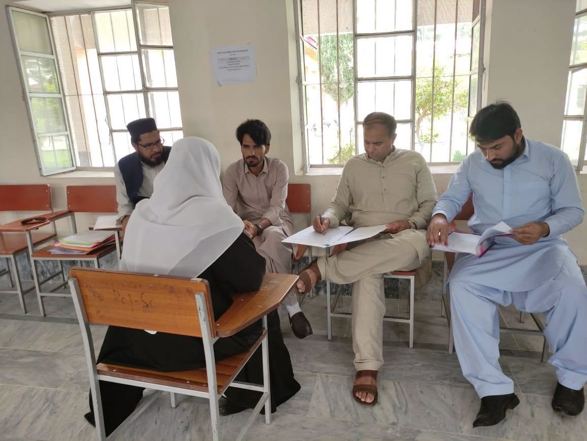 Internship Viva Conducted at GPGC Mansehra