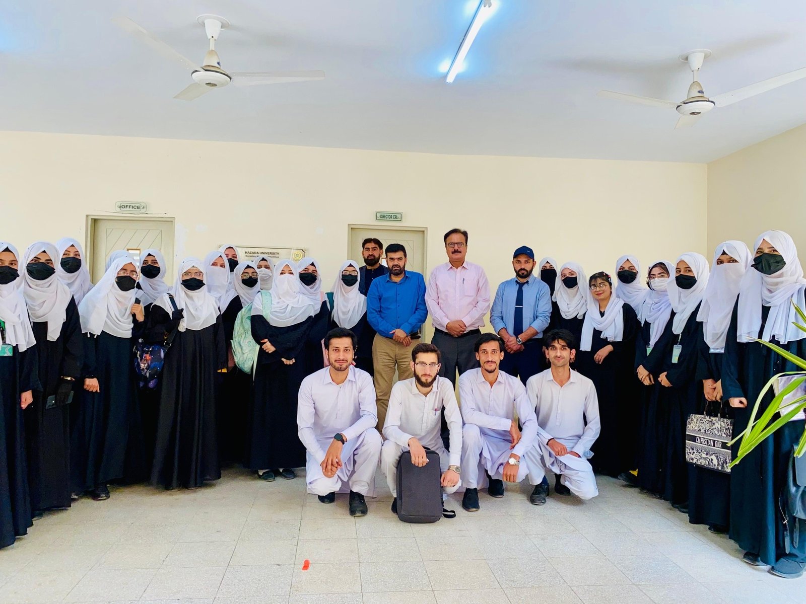 Visit of Centralized Research Laboratory (CRL), Hazara University Mansehra